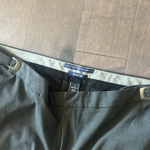 Gap Stretch Flare Gray Pants - Picture 2 of 7